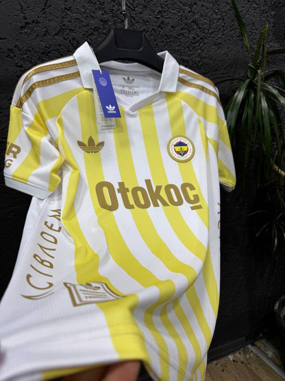 FB 2026-2027 DEPLASMAN FORMASI Beyaz-Sarı (Retro Klasik)