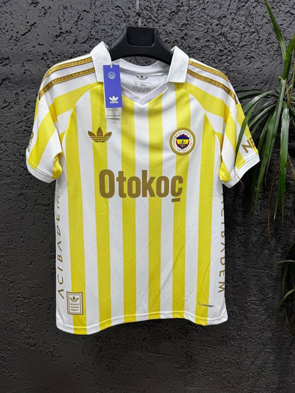 FB 2026-2027 DEPLASMAN FORMASI Beyaz-Sarı (Retro Klasik)