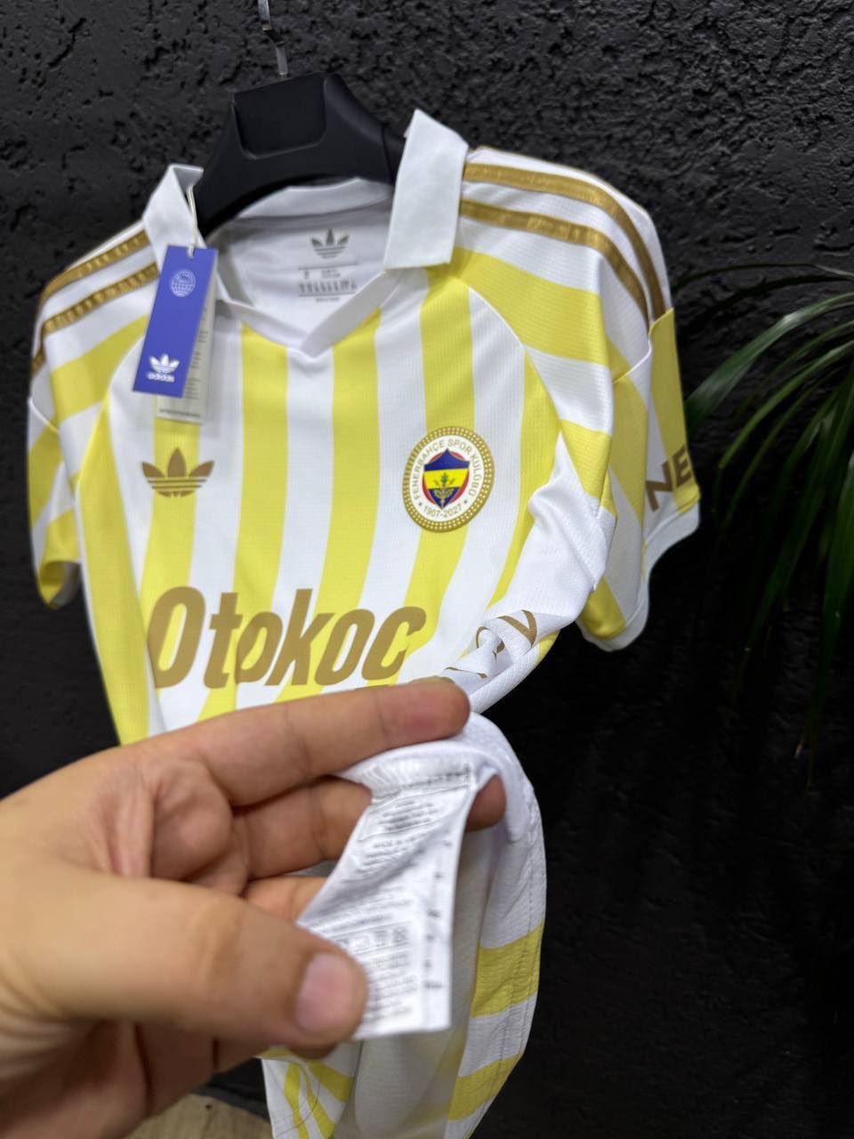FB 2026-2027 DEPLASMAN FORMASI Beyaz-Sarı (Retro Klasik)