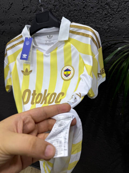 FB 2026-2027 DEPLASMAN FORMASI Beyaz-Sarı (Retro Klasik)